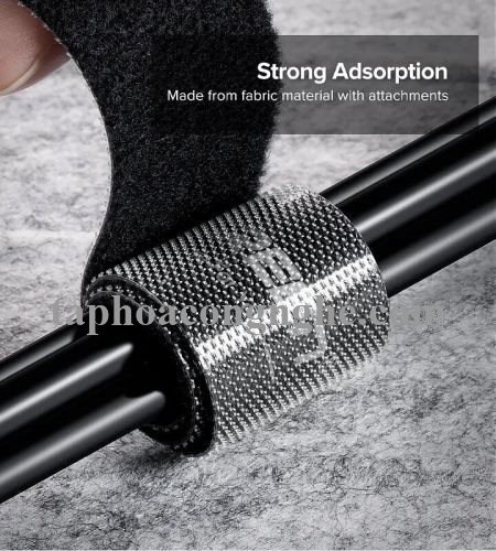 Ugreen 40356 5M Black Velcro Cable Organizer Black LP124 30040356